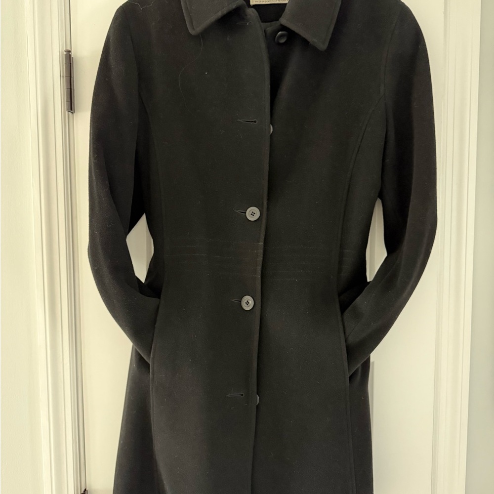 Classic Black Women's Trench Coat